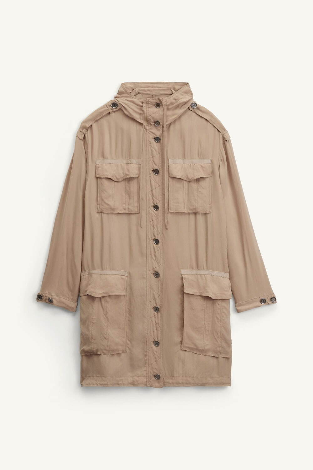ZARA サープラス25年春夏ウィメンズ、“ミリタリー風”シャツブラウス＆メタル装飾付きサンダル｜写真62
