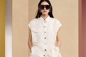 ZARA サープラス25年春夏ウィメンズ、“ミリタリー風”シャツブラウス＆メタル装飾付きサンダル