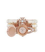 ヴィヴィアン・ウエストウッドから3連パールの腕時計、煌めく開閉式“オーブ型”ケース｜写真1