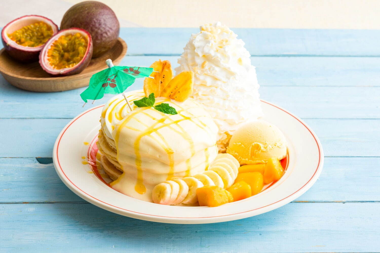 「リリコイマンゴーパンケーキ」2,398円