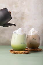 和カフェ「キノカフェ」梅田スカイビルに、ほうじ茶ミルクティーや“求肥＆マシュマロ”みたらしパンケーキ｜写真2