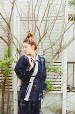 キモノアーチ“浴衣風”の袂付きニットカーディガン、ふんわりギャザーの陣羽織も｜写真17