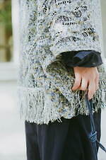 キモノアーチ“浴衣風”の袂付きニットカーディガン、ふんわりギャザーの陣羽織も｜写真13