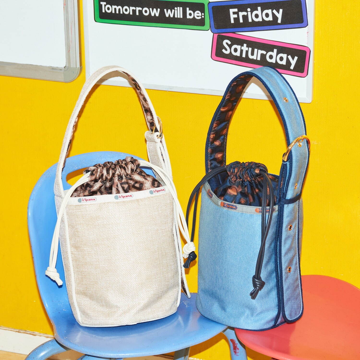 レスポートサック アトリエ“宇宙服風”メタリックバックパック、スパンコール煌めくショルダーバッグも｜写真11