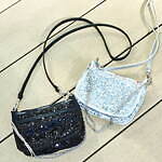 レスポートサック アトリエ“宇宙服風”メタリックバックパック、スパンコール煌めくショルダーバッグも｜写真6