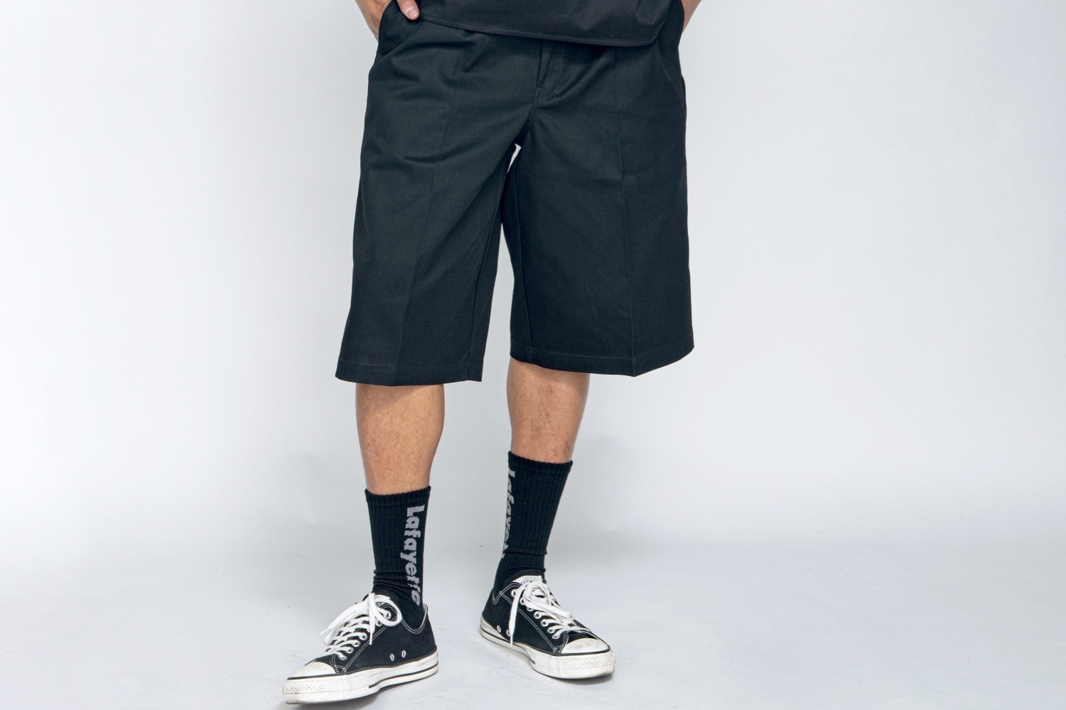 ショーツ｜ディッキーズ×エルエフワイティー"立体シルエット"バギーショーツ、オレンジなど全6色で