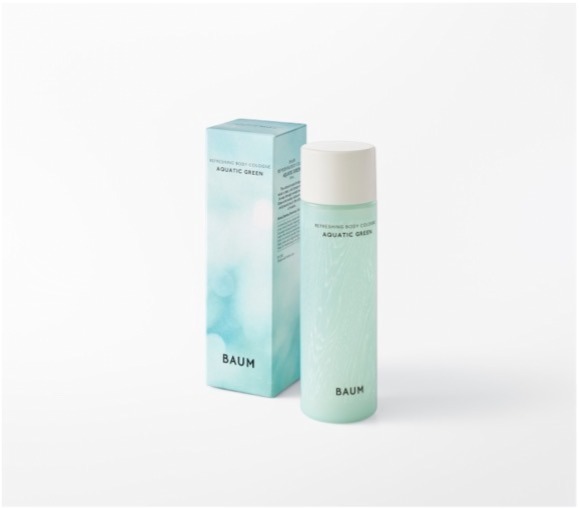 「バウム リフレッシング ボディコロン アクアティック グリーン」90mL 4,400円＜新製品＞