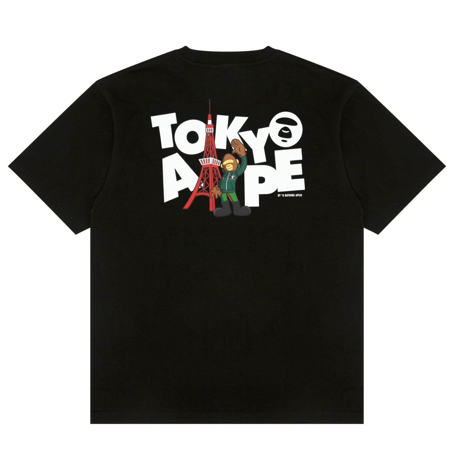 エーエイプ バイ エイプ"温泉イラスト＆相撲風ロゴ"Tシャツ、ラフォーレ原宿限定で｜写真73