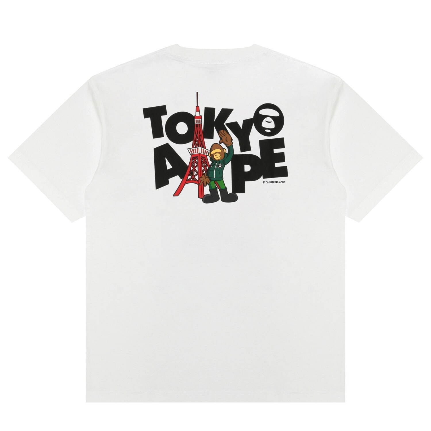 エーエイプ バイ エイプ"温泉イラスト＆相撲風ロゴ"Tシャツ、ラフォーレ原宿限定で｜写真79