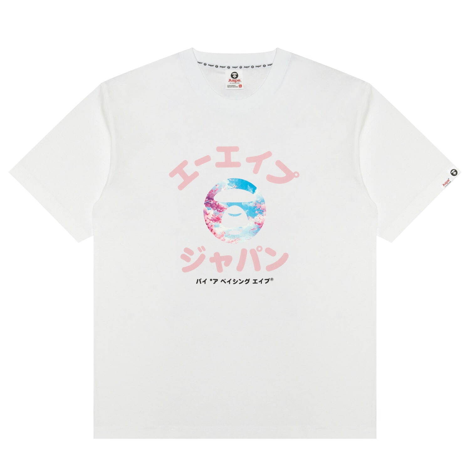 エーエイプ バイ エイプ"温泉イラスト＆相撲風ロゴ"Tシャツ、ラフォーレ原宿限定で｜写真51