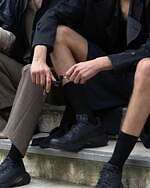 エムエム6 メゾン マルジェラ×サロモン、“ミュールタイプ”スニーカーにブラウン基調の25年春カラー｜写真24