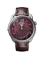 エルメスのメンズ腕時計、ムーブメントが見えるスケルトン文字盤＆“時を静止できる”機能付き｜写真5