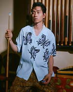 ニードルズ×田中かえ“瞳と蝶”モチーフのシャツやトラックジャケット、キラキラ目を刺繍したニット帽も｜写真29