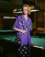 ニードルズ×田中かえ“瞳と蝶”モチーフのシャツやトラックジャケット、キラキラ目を刺繍したニット帽も｜写真31