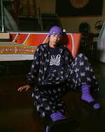 ニードルズ×田中かえ“瞳と蝶”モチーフのシャツやトラックジャケット、キラキラ目を刺繍したニット帽も｜写真42