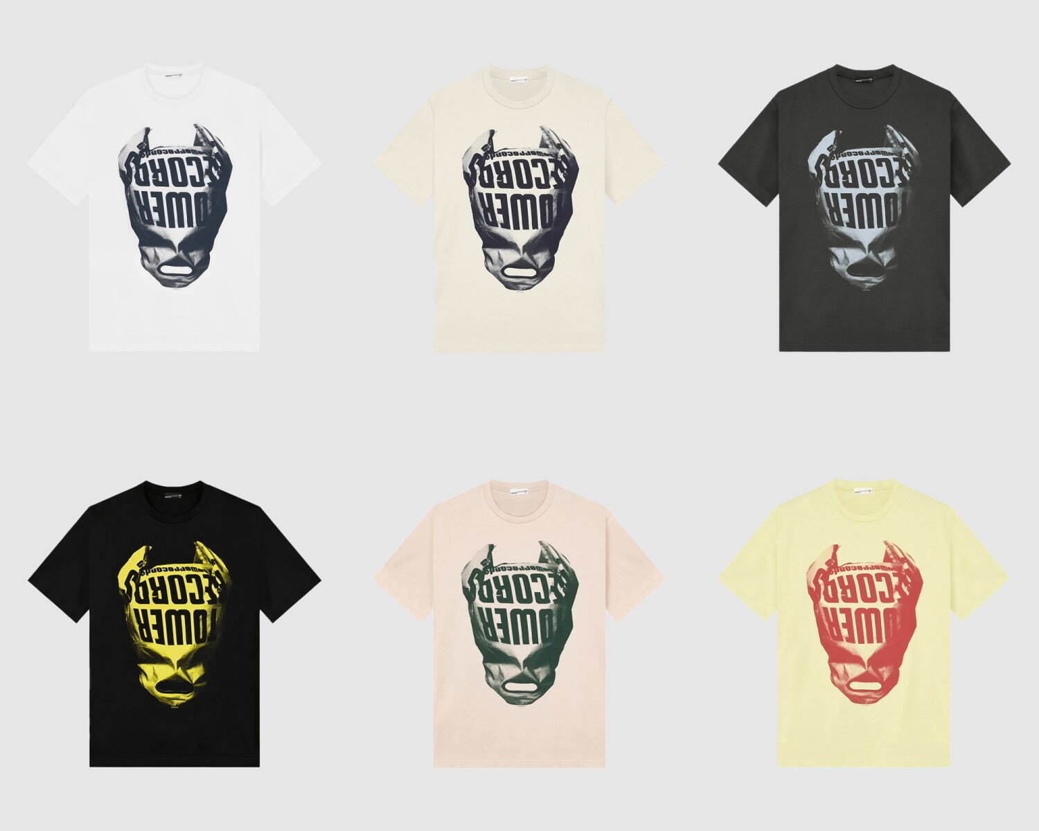 ラッド ミュージシャン×タワーレコード、“タワレコ仮面”プリントTシャツやトートバッグ｜写真1