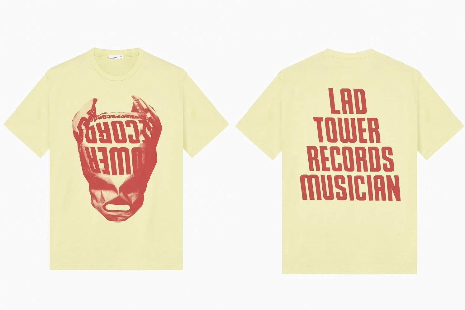 ラッド ミュージシャン×タワーレコード、“タワレコ仮面”プリント