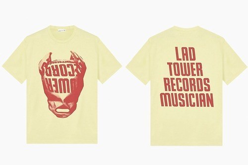 ラッド ミュージシャン×タワーレコード、“タワレコ仮面”プリントTシャツやトートバッグ