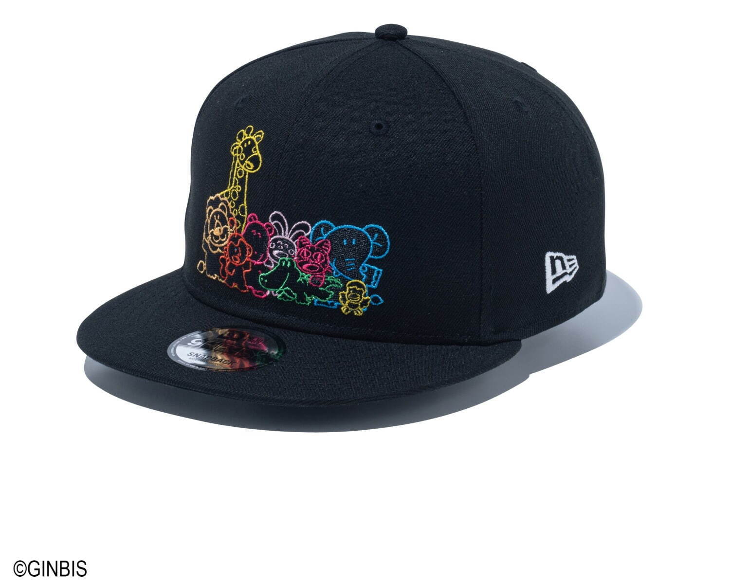 ち*じ様 たべっ子どうぶつ ニューエラ 9FIFTY 9FIFTY たべっ子どうぶつ オールオーバー ブラック | ニューエラ
