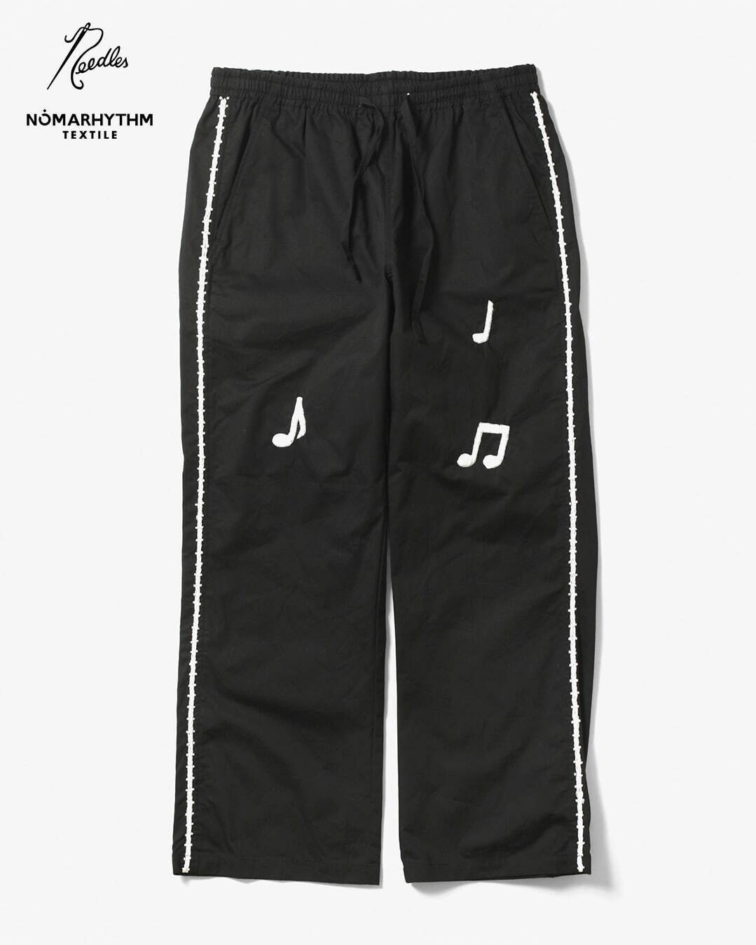 ストリングイージーパンツ - ミュージックノート / ハンドエンブロイダリー 49,500円