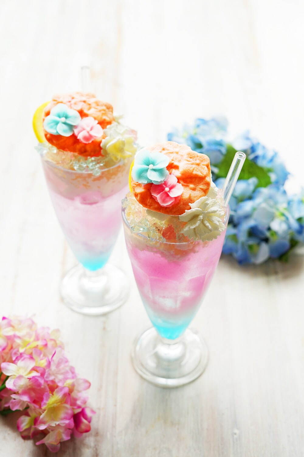 紫陽花クリームソーダ 1,540円