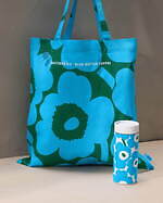 マリメッコ×ブルーボトルコーヒー“青いウニッコ”マグやタンブラー、青山＆福岡カフェ限定ラテも｜写真14