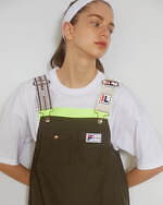 フラボア×フィラの“大胆ドット柄”ブルゾン、カラーブロックの重ね着風カットソーやハーフパンツも｜写真23