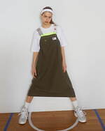 フラボア×フィラの“大胆ドット柄”ブルゾン、カラーブロックの重ね着風カットソーやハーフパンツも｜写真7