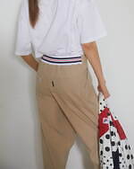 フラボア×フィラの“大胆ドット柄”ブルゾン、カラーブロックの重ね着風カットソーやハーフパンツも｜写真19