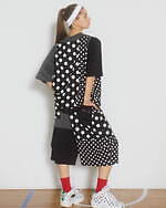 フラボア×フィラの“大胆ドット柄”ブルゾン、カラーブロックの重ね着風カットソーやハーフパンツも｜写真18