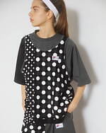 フラボア×フィラの“大胆ドット柄”ブルゾン、カラーブロックの重ね着風カットソーやハーフパンツも｜写真14