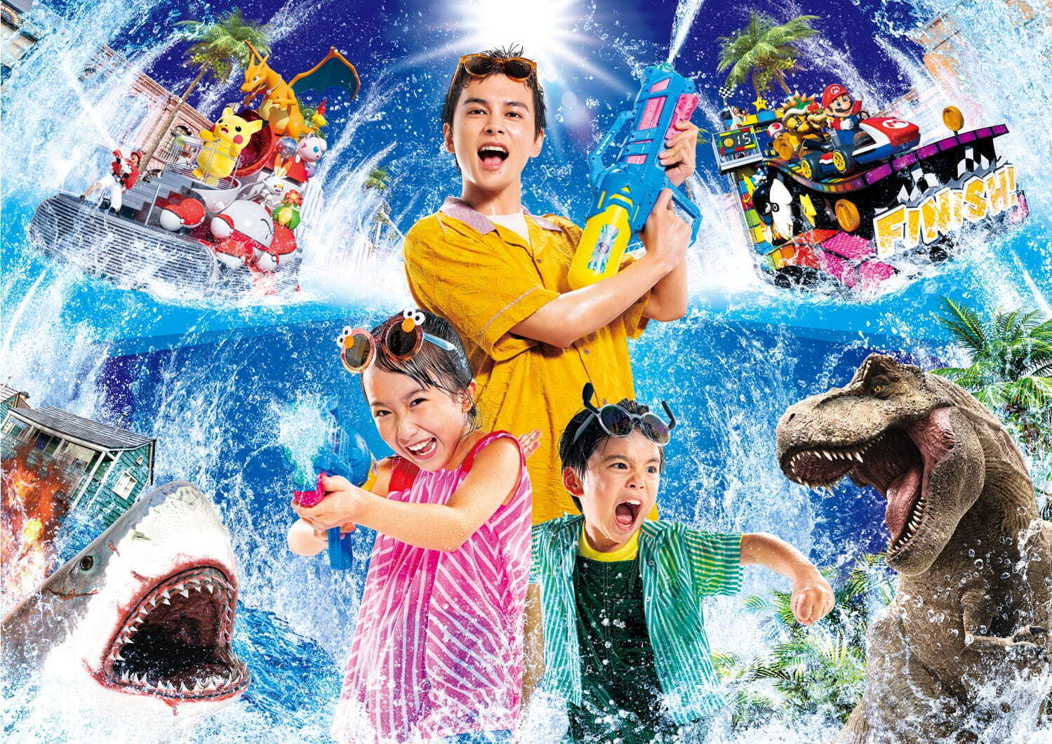 【大阪府・USJ】“びしょ濡れ”夏イベント「NO LIMIT! クール・サマー」