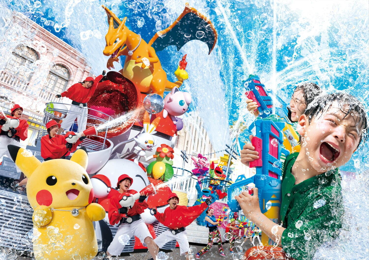 USJ「NO LIMIT! クール・サマー」夏の“びしょ濡れ”パレード、マイメロディ＆クロミが初参加｜写真2