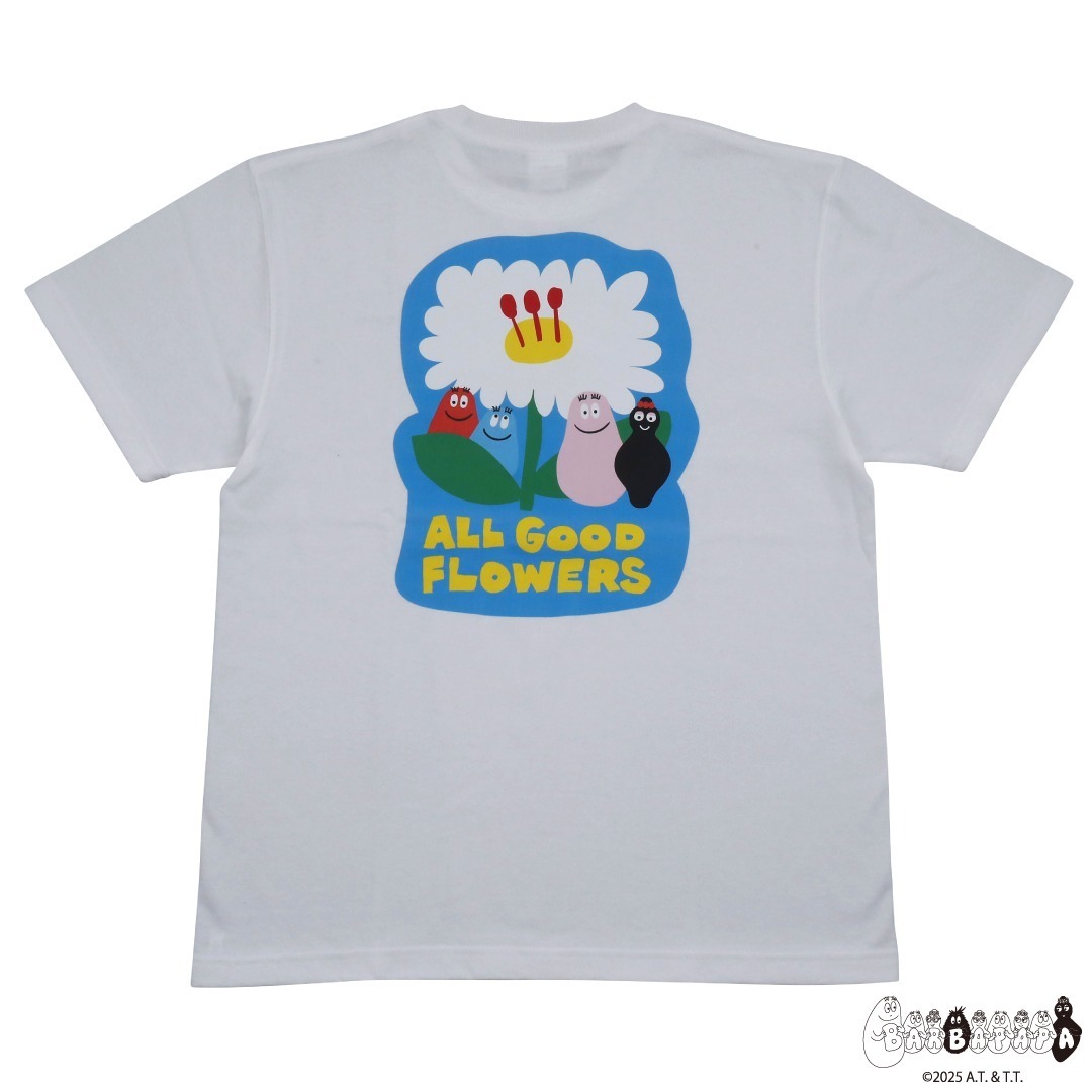 バーバパパ“カラフルな花”描いたTシャツやバッグ、インテリア雑貨などオール・グッド・フラワーズから｜写真4