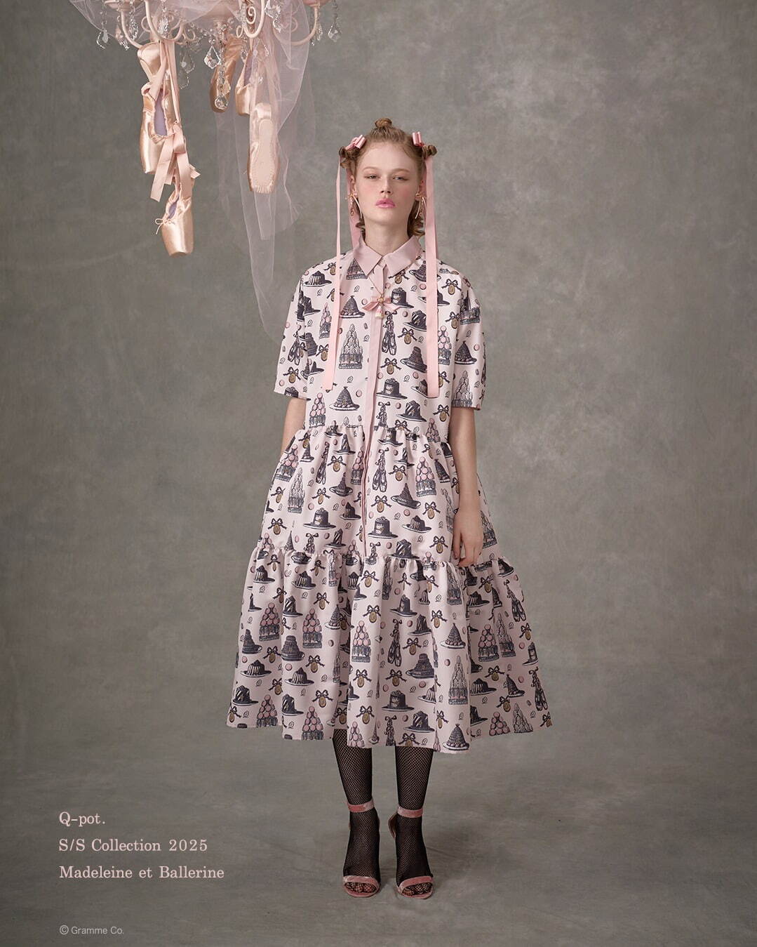 Made in JapanにこだわるQ-pot. DressのSS新作「子犬のワルツ