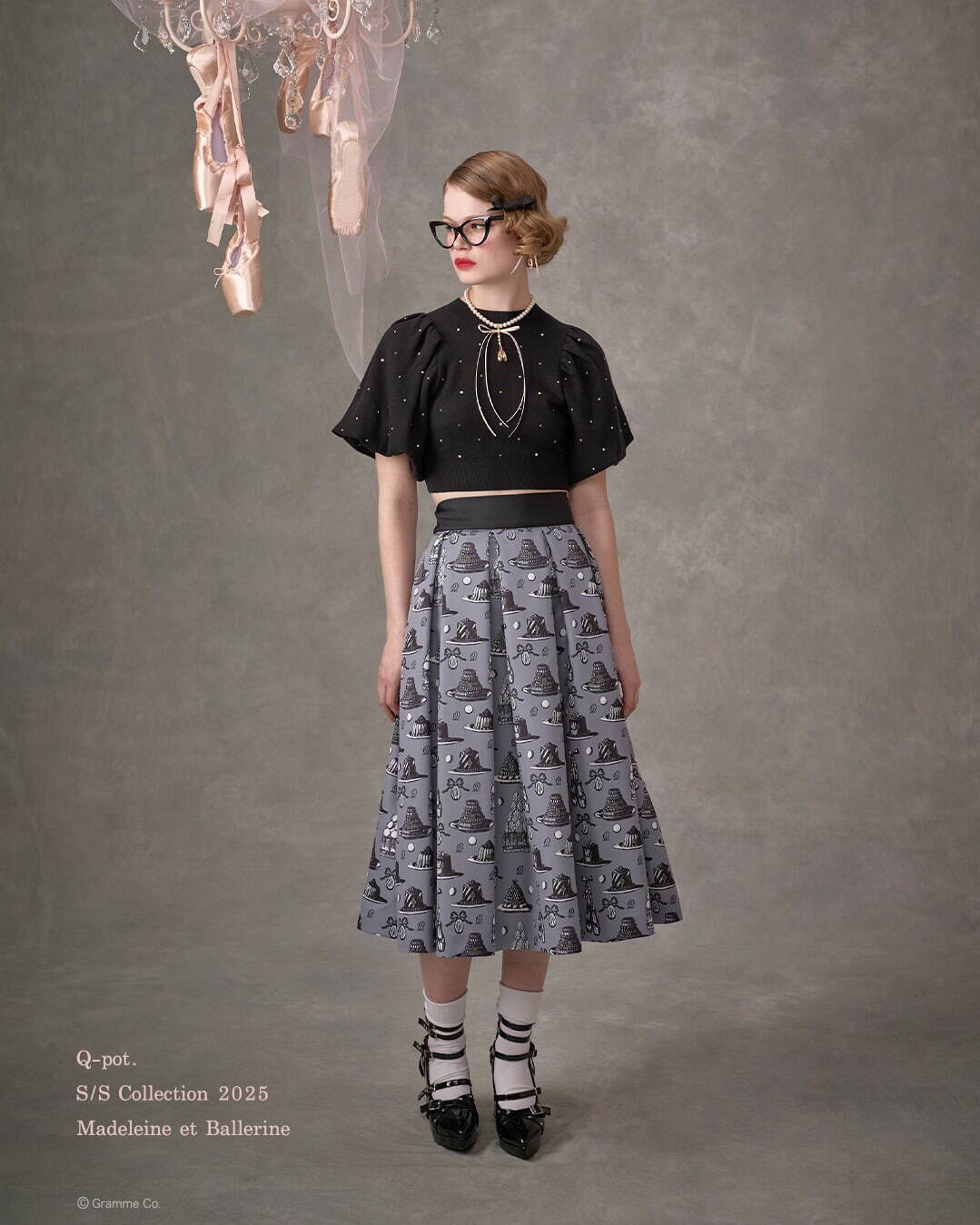 写真7/12|Q-pot. Dress“トゥシューズやマドレーヌ”の総柄 写真7/12|Q-pot. Dress“トゥシューズやマドレーヌ”の総柄