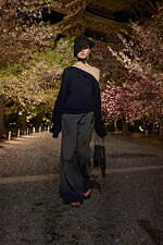 ディオール 2025年フォールコレクション - 平面的な和装の仕立てをヒントに、呼応する衣服と身体｜写真41