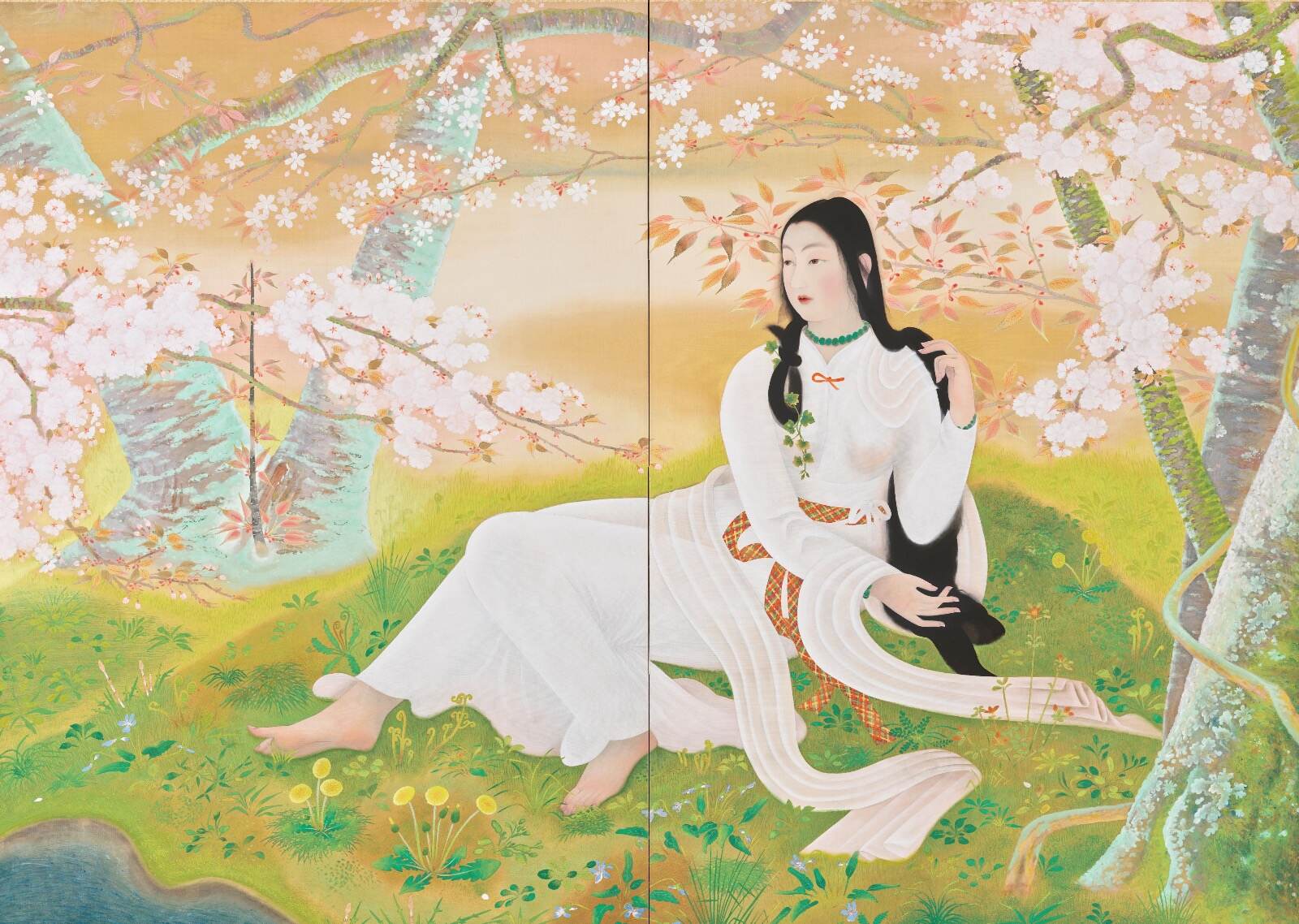 文化勲章受章作家★日本画家・堂本印象　希少抽象画原画作品 変幻自在に進化する日本画家 堂本印象 | 絵画高額査定はアート