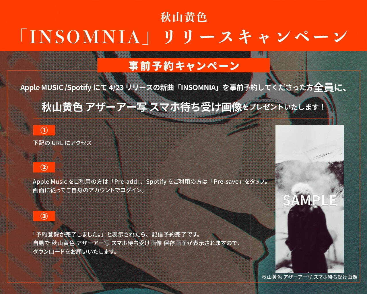 秋山黄色 INSOMNIA｜写真2