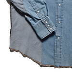 マインデニム×オールドパーク“インサイドアウト”で再構築したデニムパンツ＆ウェスタンシャツ｜写真4