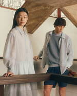 タトラス25年夏リゾートウェア、“ボタニカル柄”のシックな開襟シャツ＆ふんわりフレアキャミソール｜写真5