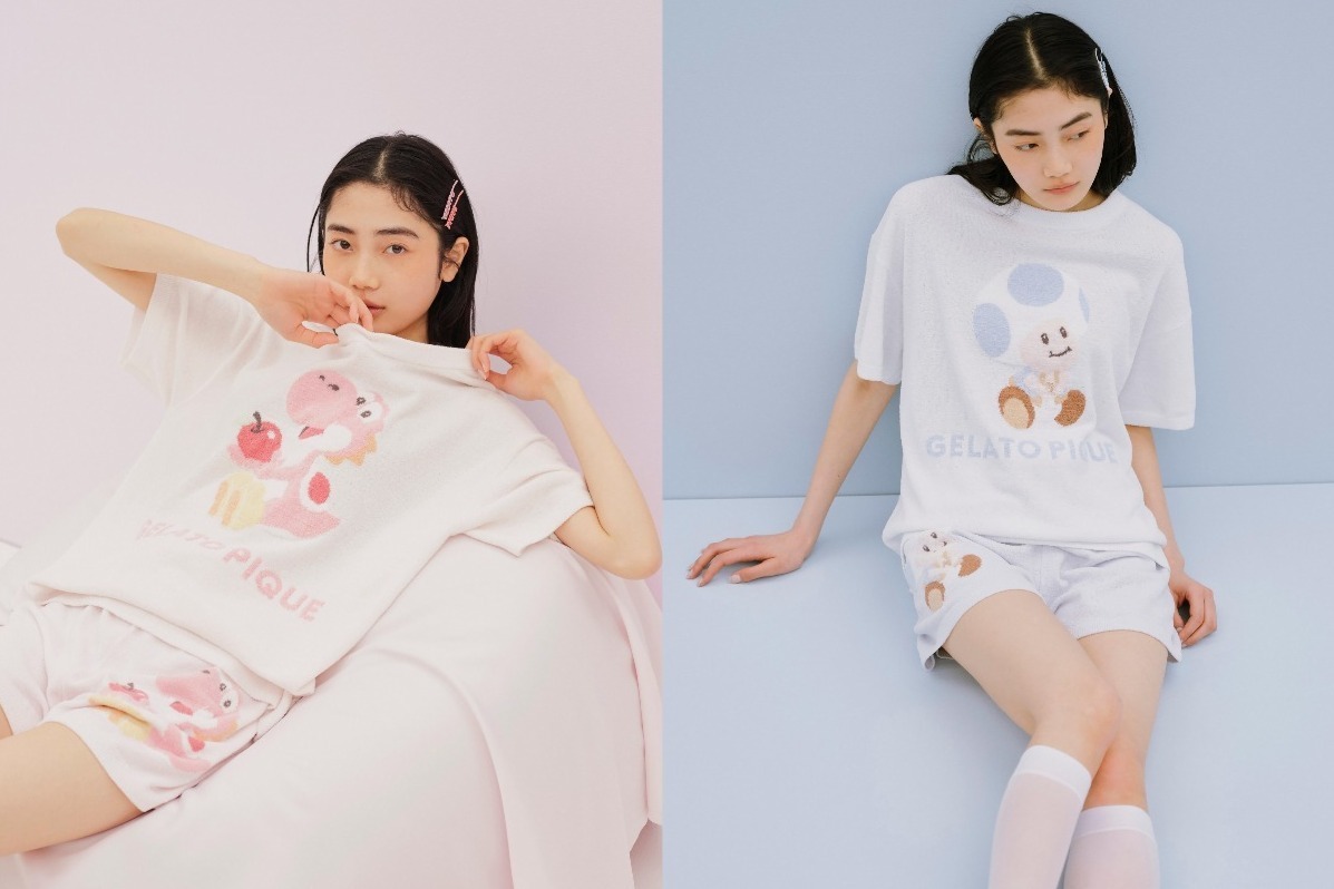 ヨッシーがテーマのカラフルルームウェアがgelato piqueより4月
