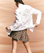 マリーン・セル新作“三日月”ジャカードジャケットやデニムが伊勢丹新宿に集結、Tシャツカスタムも｜写真12