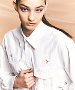 マリーン・セル新作“三日月”ジャカードジャケットやデニムが伊勢丹新宿に集結、Tシャツカスタムも｜写真11