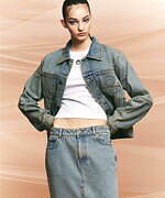 マリーン・セル新作“三日月”ジャカードジャケットやデニムが伊勢丹新宿に集結、Tシャツカスタムも｜写真2