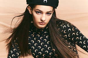 マリーン・セル新作“三日月”ジャカードジャケットやデニムが伊勢丹新宿に集結、Tシャツカスタムも