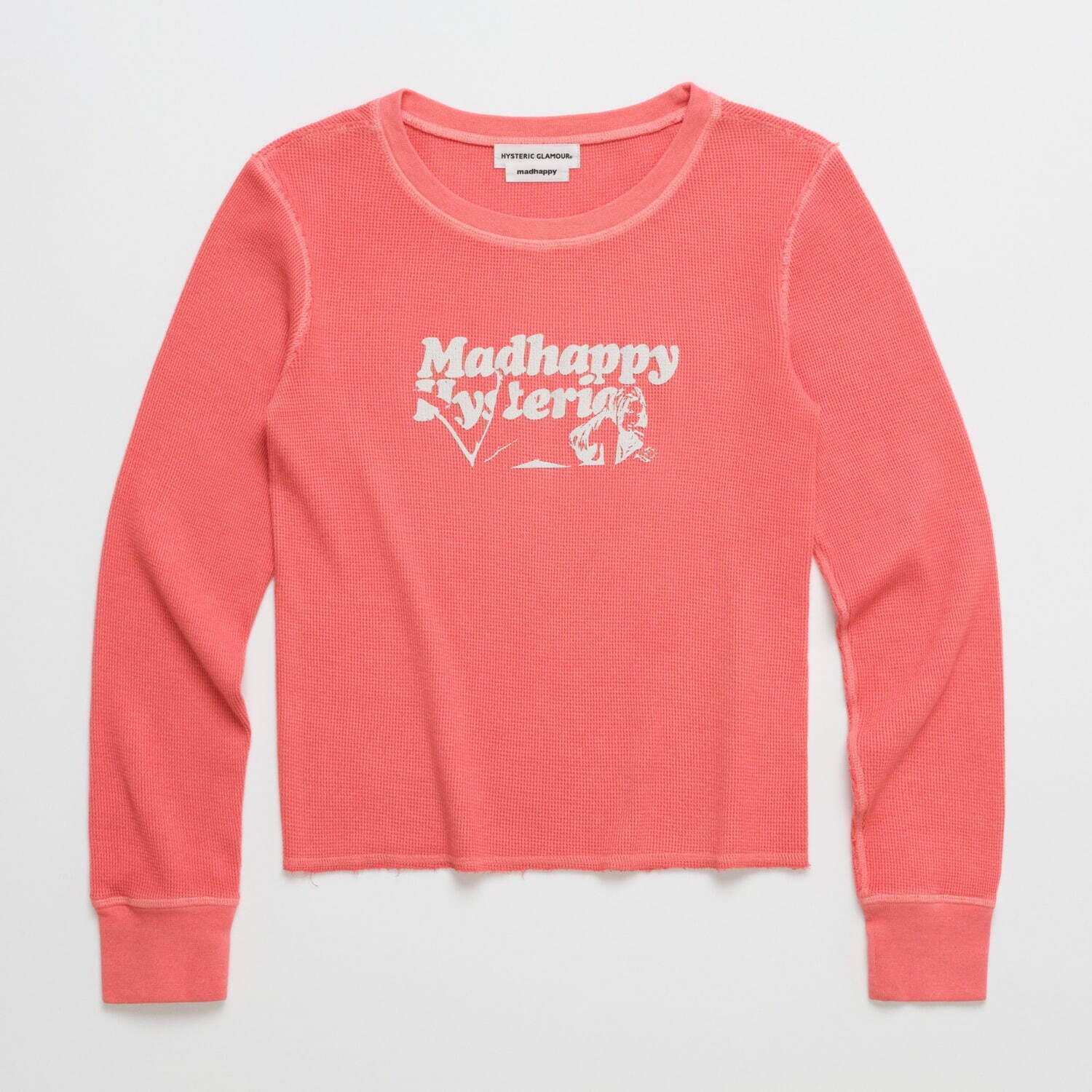 マッドハッピー×ヒステリックグラマー×クロックスのコラボサンダル、カラフルロゴチャーム付き｜写真12