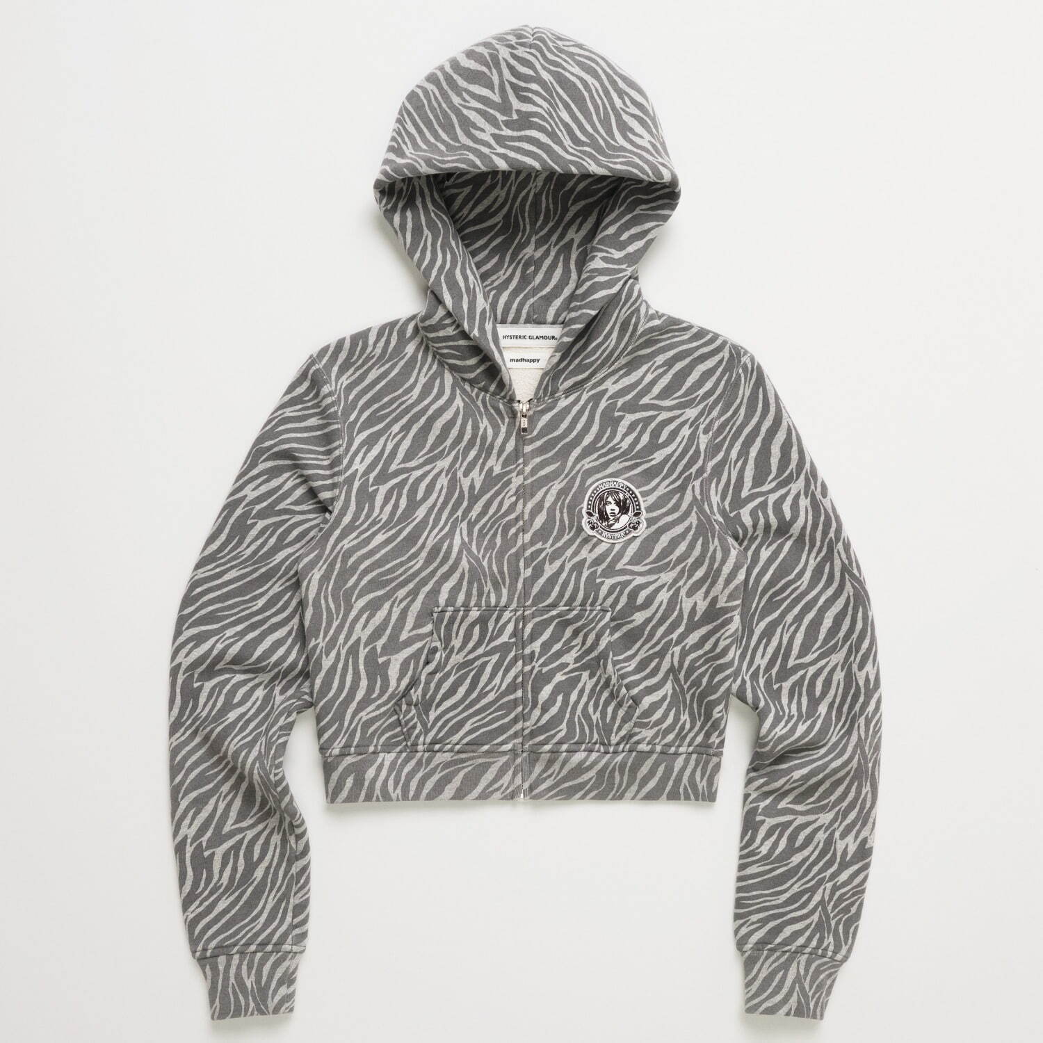 マッドハッピー×ヒステリックグラマー×クロックスのコラボサンダル、カラフルロゴチャーム付き｜写真11