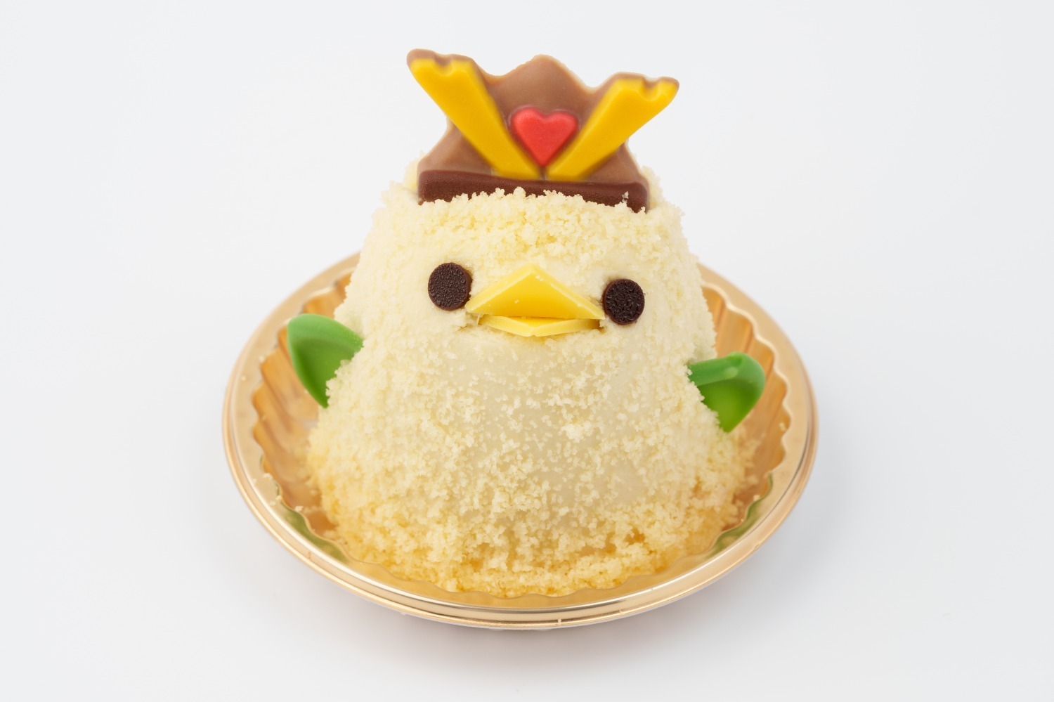 苺スイーツ｜ひよこ型スイーツ「こどもの日ぴよりん」濃厚チョコプリン×バナナババロア、兜を被ったぴよりんパフェも