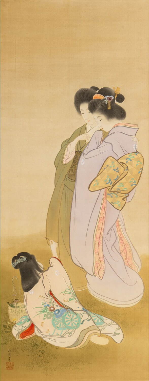 虎（翠石)の屏風絵  12曲　2枚1組（美術品、骨董品、レトロ、ビンテージ） 虎（翠石)の屏風絵 12曲 2枚1組（美術品、骨董品、レトロ